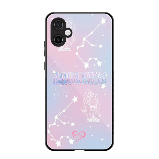 Aquarius Aura back phone cover | glass case for samsung galaxy a06 5g