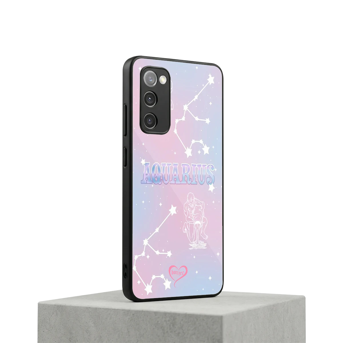 Aquarius Aura samsung galaxy s20 fe mobile cover | shockproof glass phone case