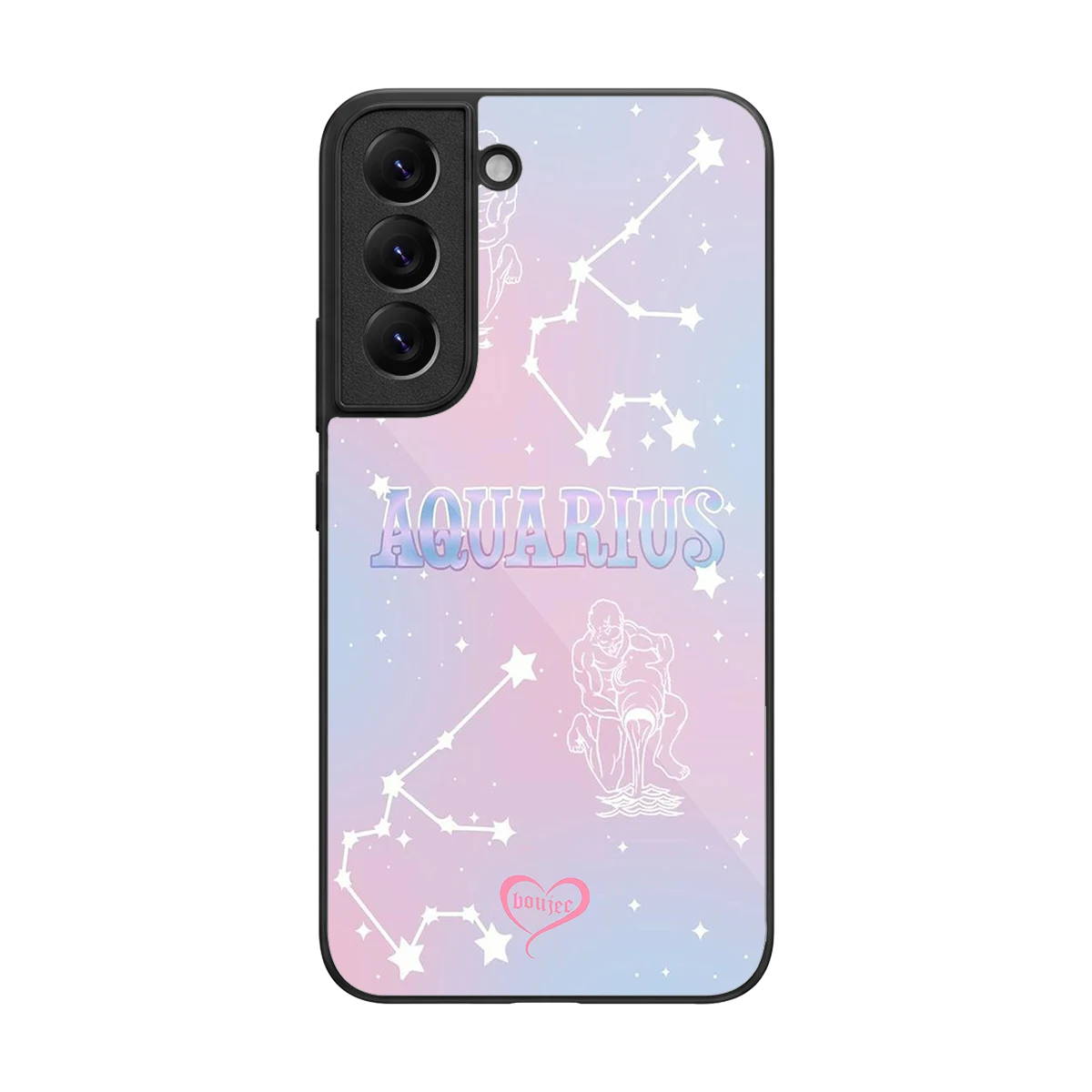 Aquarius Aura back phone cover | glass case for samsung galaxy s22