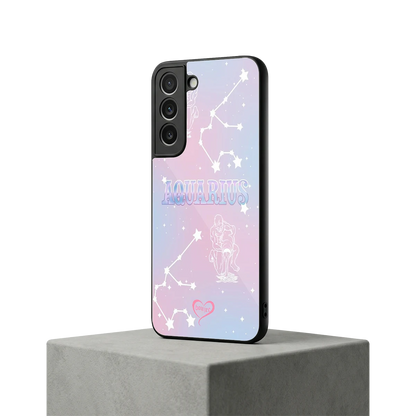Aquarius Aura samsung galaxy s22 mobile cover | shockproof glass phone case