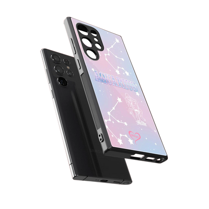 Aquarius Aura sleek samsung galaxy s23 ultra cover with tempered glass back and TPU edges