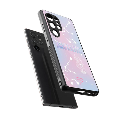 Aquarius Aura sleek samsung galaxy s25 ultra cover with tempered glass back and TPU edges