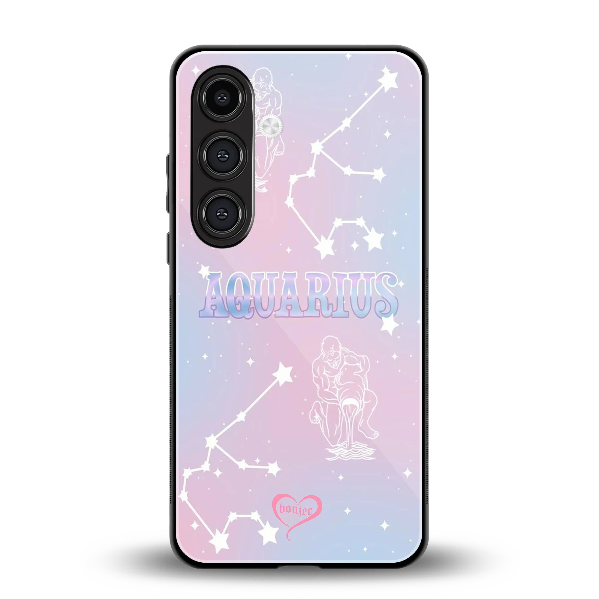 Aquarius Aura back phone cover | glass case for samsung galaxy s24 plus