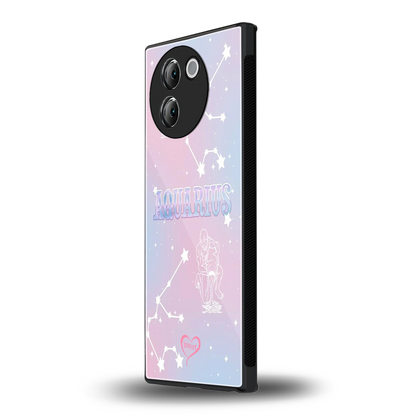 Aquarius Aura vivo v30e mobile cover | shockproof glass phone case