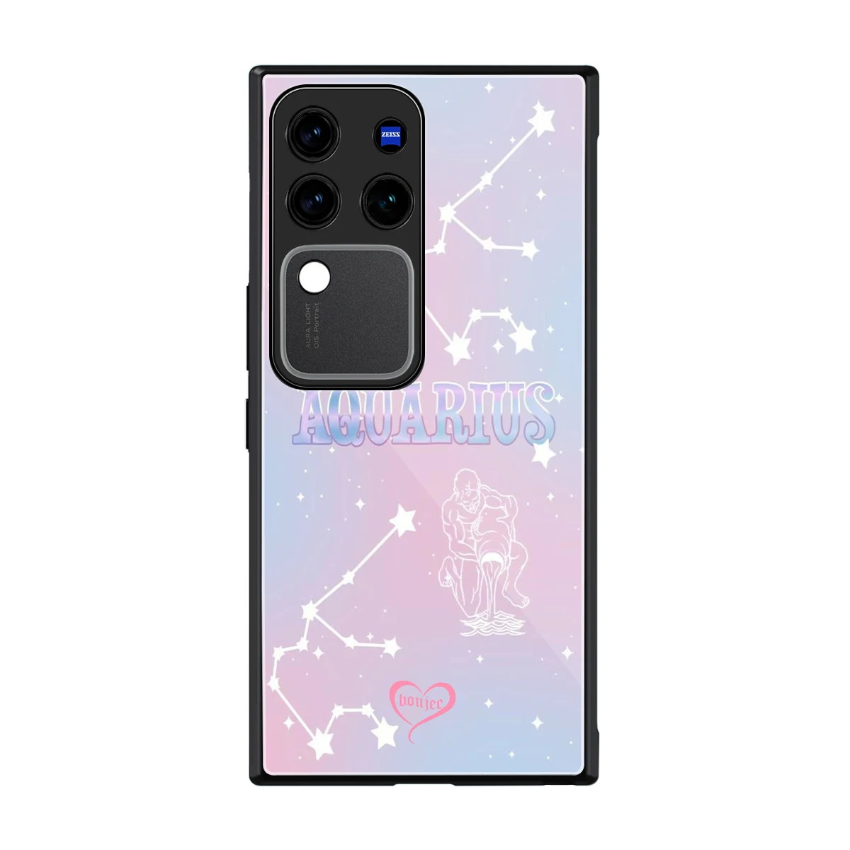 Aquarius Aura back phone cover | glass case forvivo v30 pro