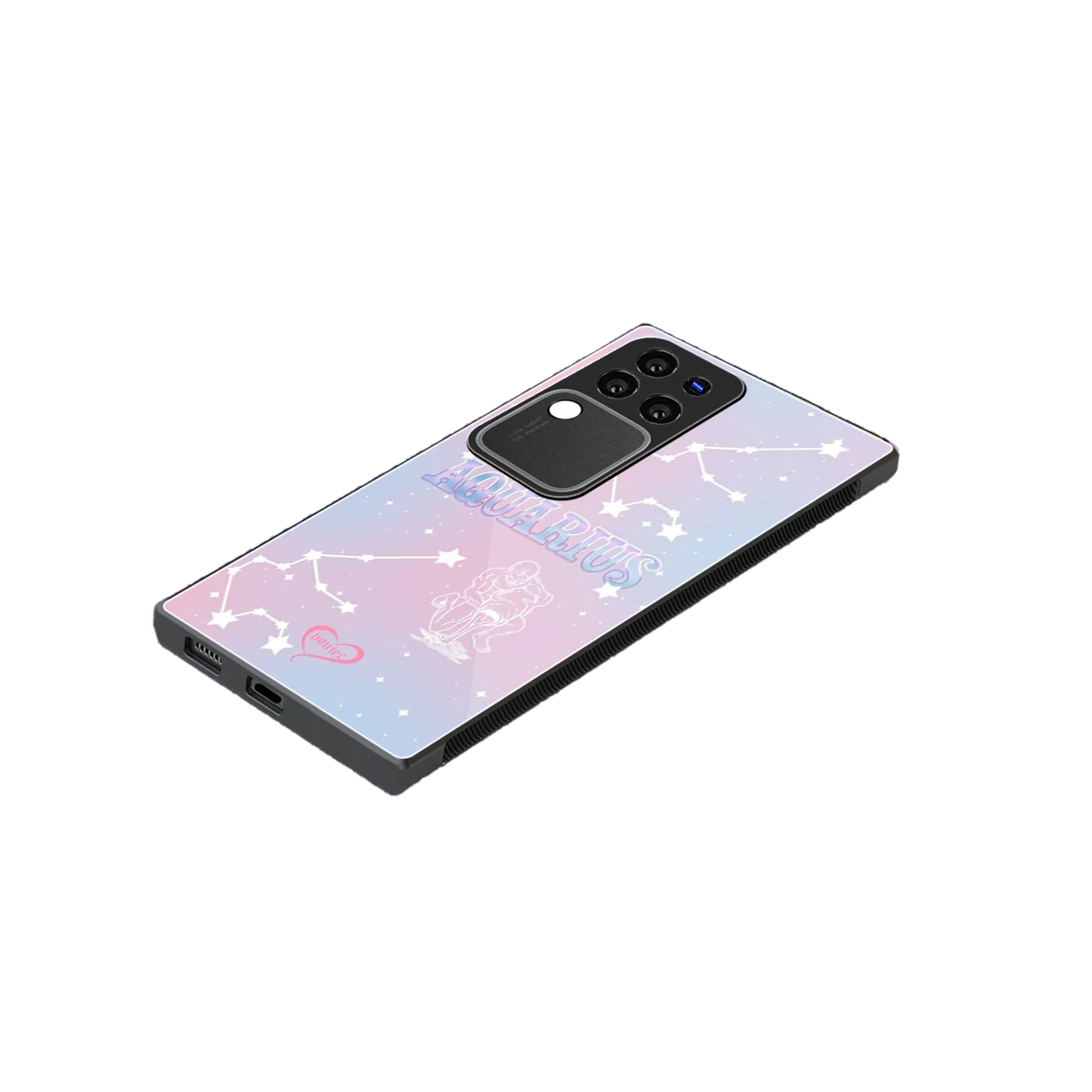Aquarius Aura stylish phone case forvivo v30 pro | glossy glass and slim fit