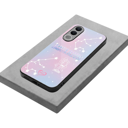 Aquarius Aura stylish phone case for vivo v70 fe | glossy glass and slim fit
