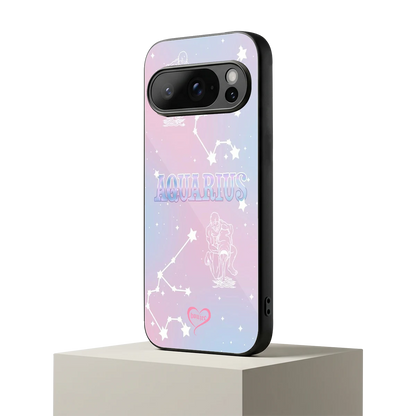 Aquarius Aura google pixel 10 pro mobile cover | shockproof glass phone case