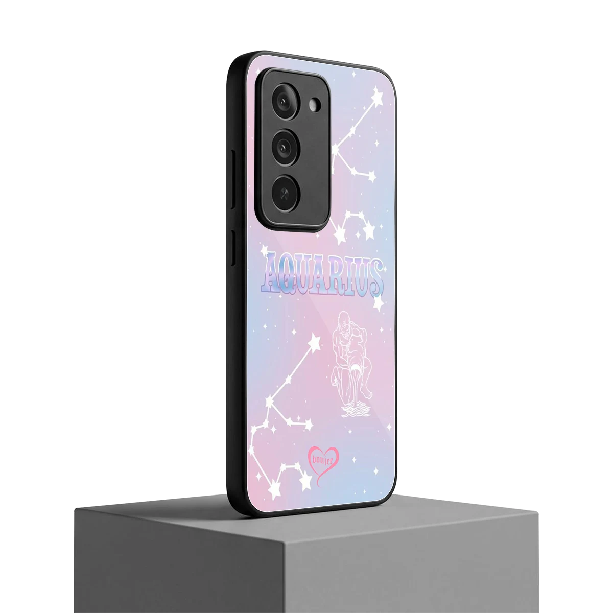 Aquarius Aura redmi 15 5g mobile cover | shockproof glass phone case