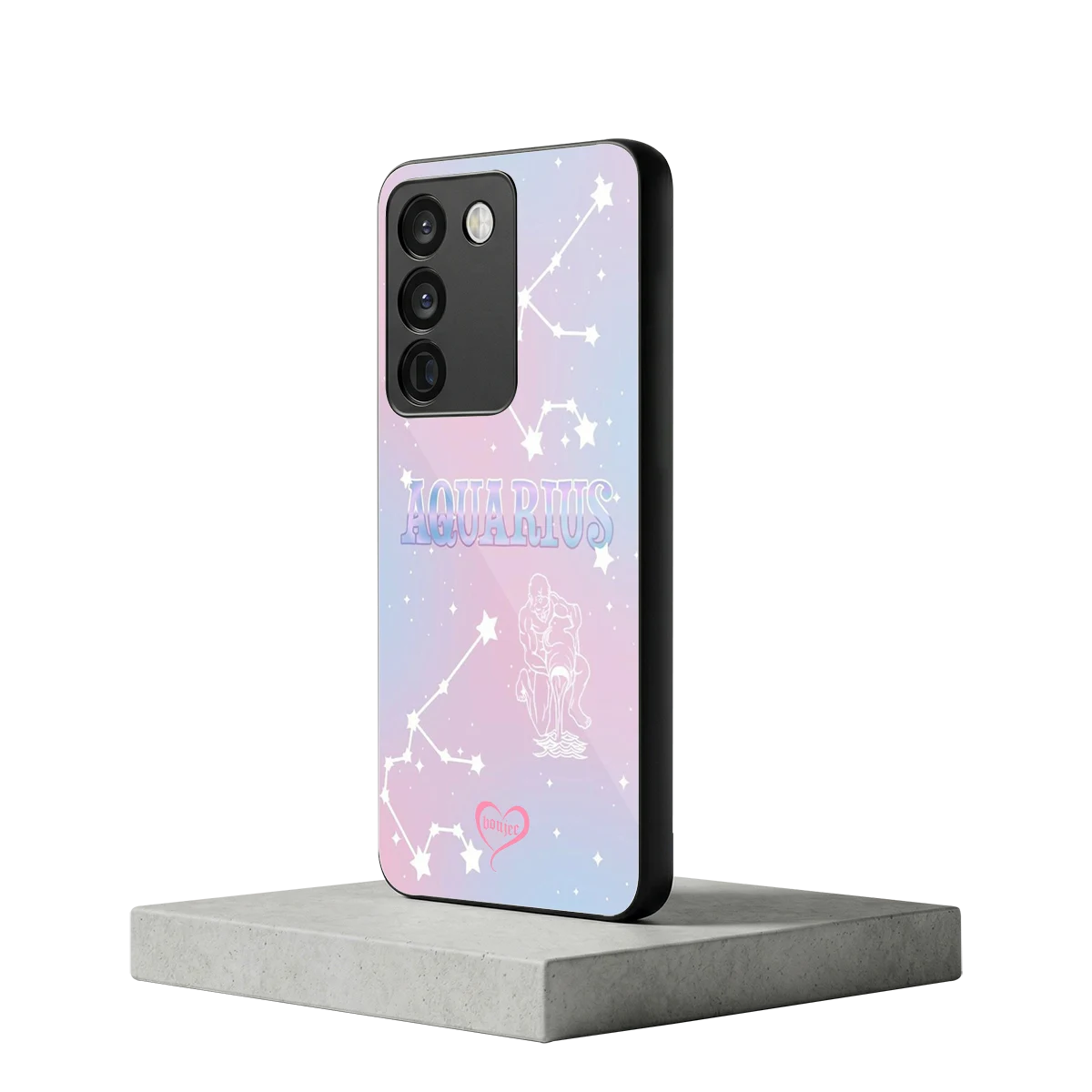 Aquarius Aura vivo y200 5g mobile cover | shockproof glass phone case