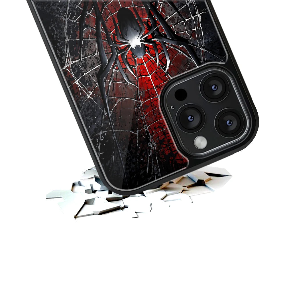 Durable Glass Back Mobile Case for iPhone, Samsung, OnePlus, Google Pixel, Redmi, Vivo, Oppo