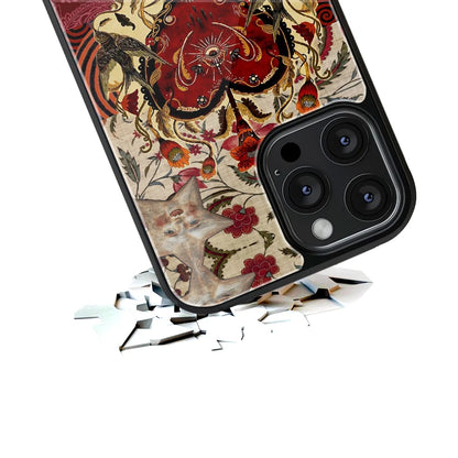 Durable Glass Back Mobile Case for iPhone, Samsung, OnePlus, Google Pixel, Redmi, Vivo, Oppo
