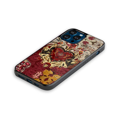 Luxury Glass Back Mobile Cover for iPhone, Samsung Galaxy, OnePlus, Pixel, Redmi & More