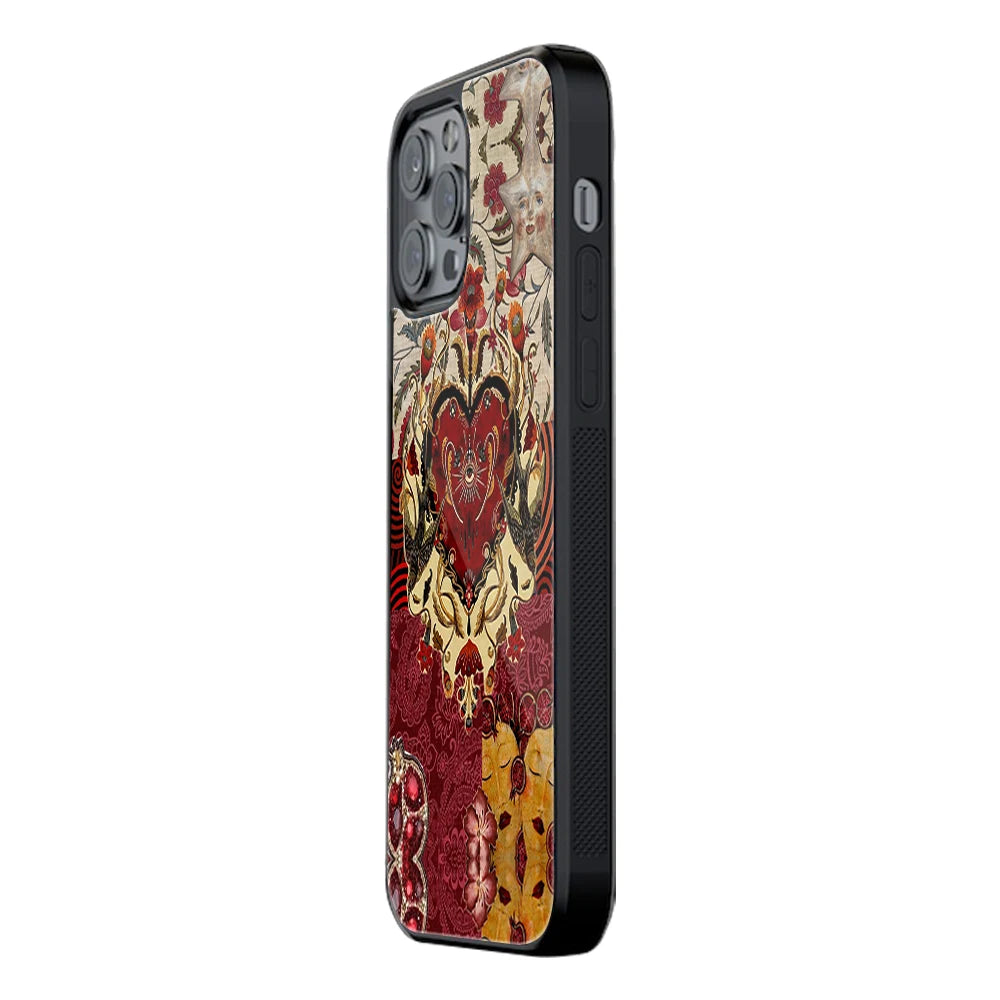 Trendy Glass Back Mobile Case for iPhone, Samsung, Redmi, OnePlus, Google Pixel, Motorola