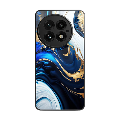 Arctic Flow back phone cover | glass case for oneplus 13