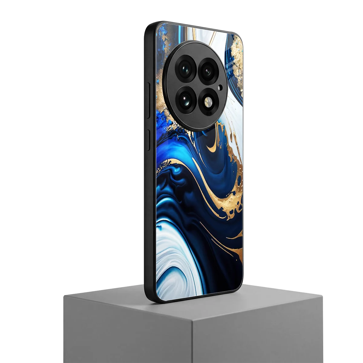 Arctic Flow oneplus 13 mobile cover | shockproof glass phone case