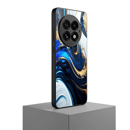 Arctic Flow oneplus 13 mobile cover | shockproof glass phone case