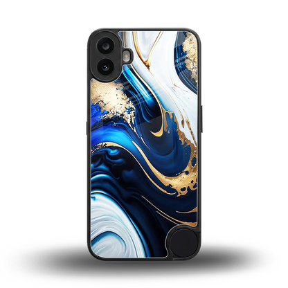Arctic Flow back phone cover | glass case for cmf nothing phone 1