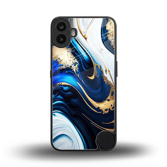 Arctic Flow back phone cover | glass case for cmf nothing phone 1
