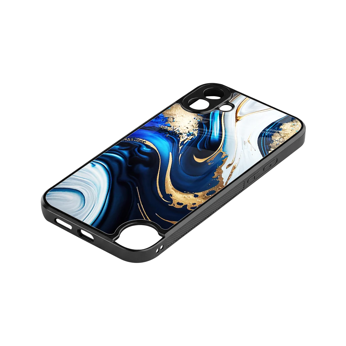 Arctic Flow stylish phone case for cmf nothing phone 1 | glossy glass and slim fit