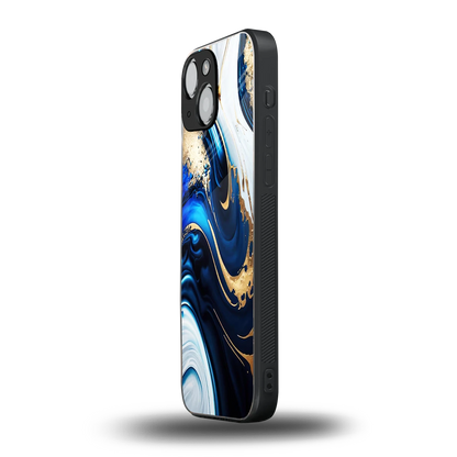 Arctic Flow iphone 13 mini mobile cover | shockproof glass phone case