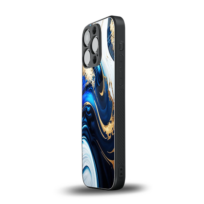 Arctic Flow iphone 12 pro mobile cover | shockproof glass phone case