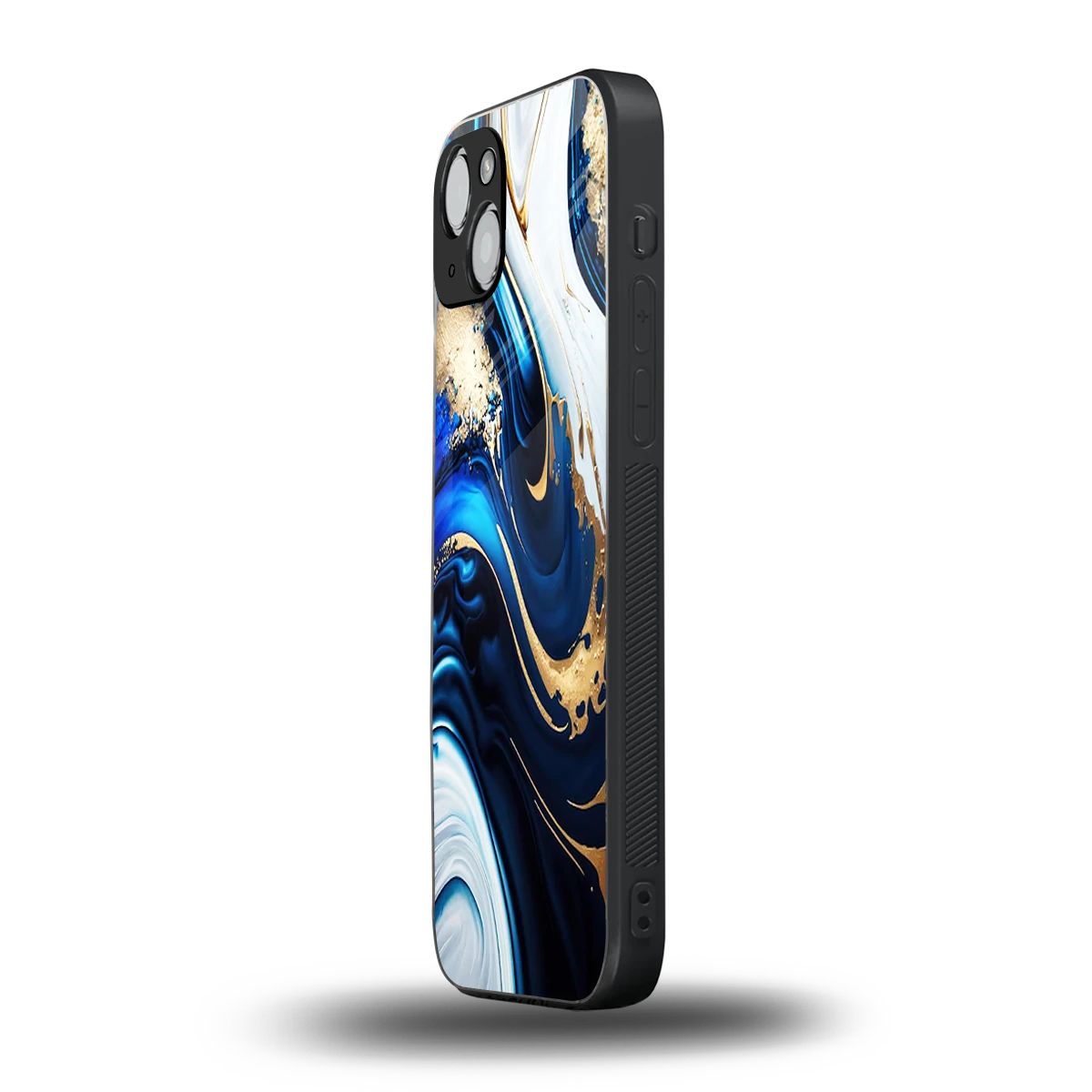 Arctic Flow iphone 14 mobile cover | shockproof glass phone case