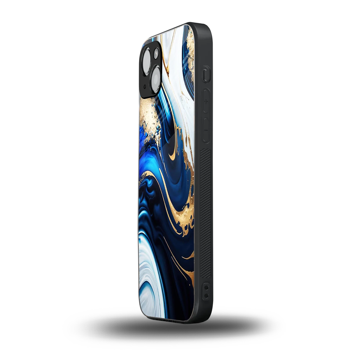 Arctic Flow iphone 15 mobile cover | shockproof glass phone case