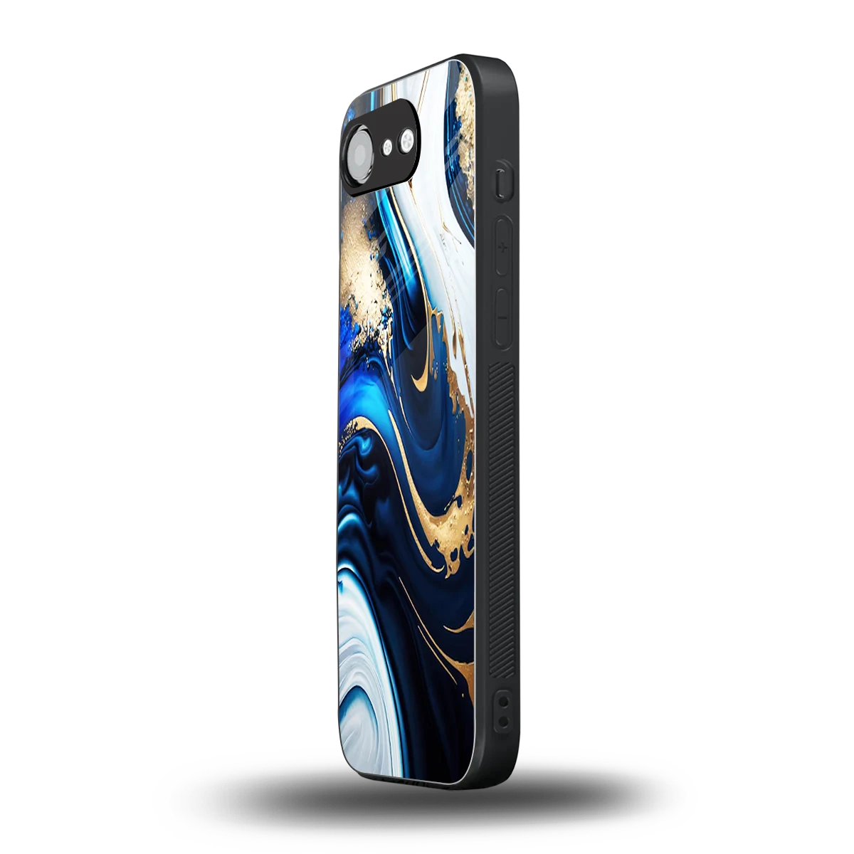 Arctic Flow iphone 16e mobile cover | shockproof glass phone case
