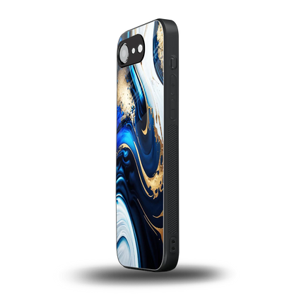 Arctic Flow iphone 16e mobile cover | shockproof glass phone case