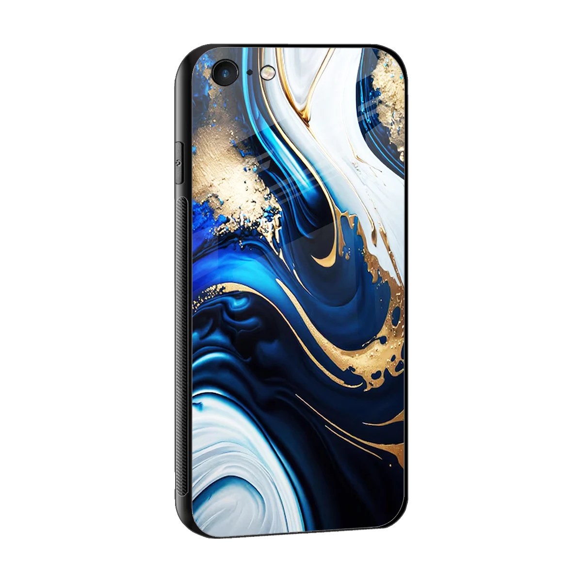 Arctic Flow sleek iphone 6s plus cover with tempered glass back and TPU edges