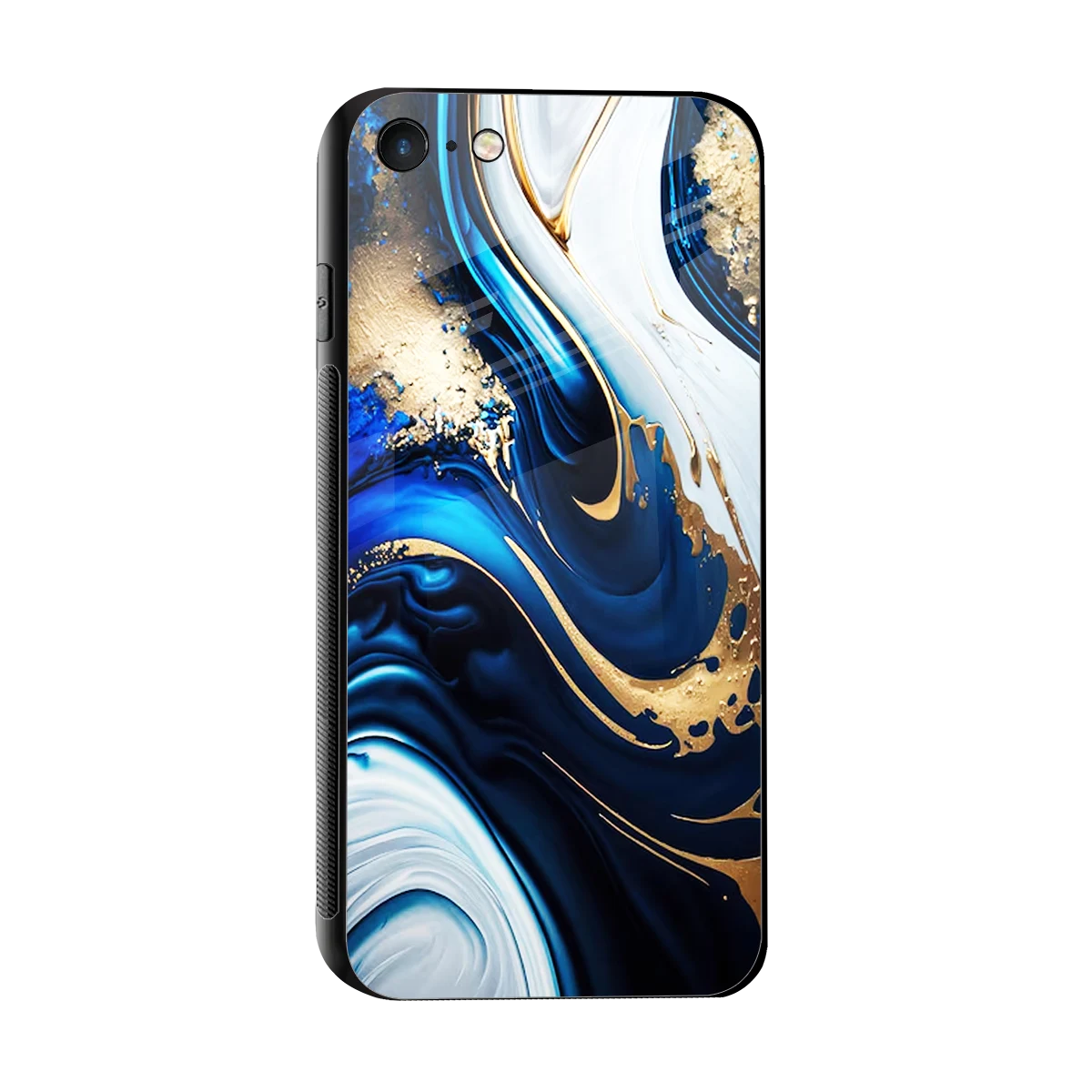 Arctic Flow sleek iphone 7 cover with tempered glass back and TPU edges