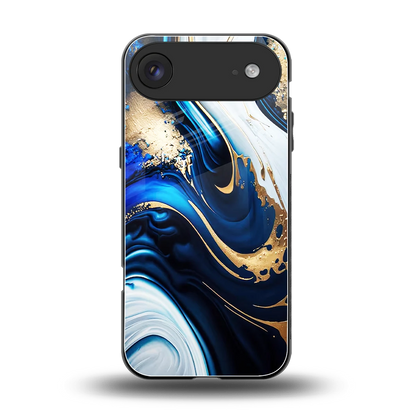 Arctic Flow back phone cover | glass case for iphone air