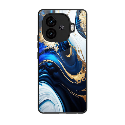 Arctic Flow back phone cover | glass case for iqoo neo 10r 5g