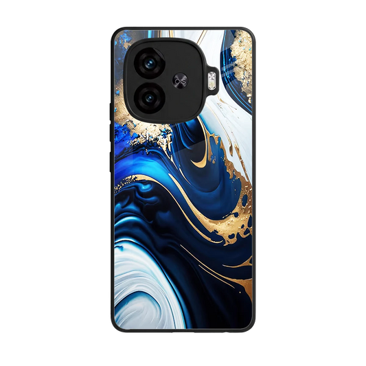Arctic Flow back phone cover | glass case for iqoo neo 10r 5g