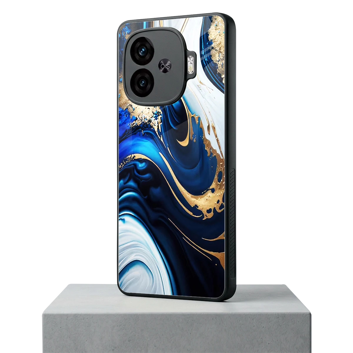 Arctic Flow iqoo neo 10r 5g mobile cover | shockproof glass phone case