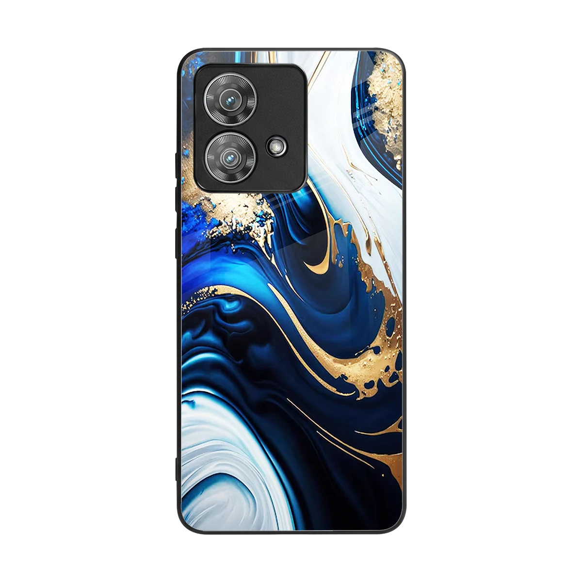 Arctic Flow back phone cover | glass case for motorola edge 40 neo 5g