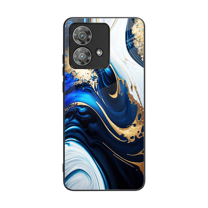 Arctic Flow back phone cover | glass case for motorola edge 40 neo 5g