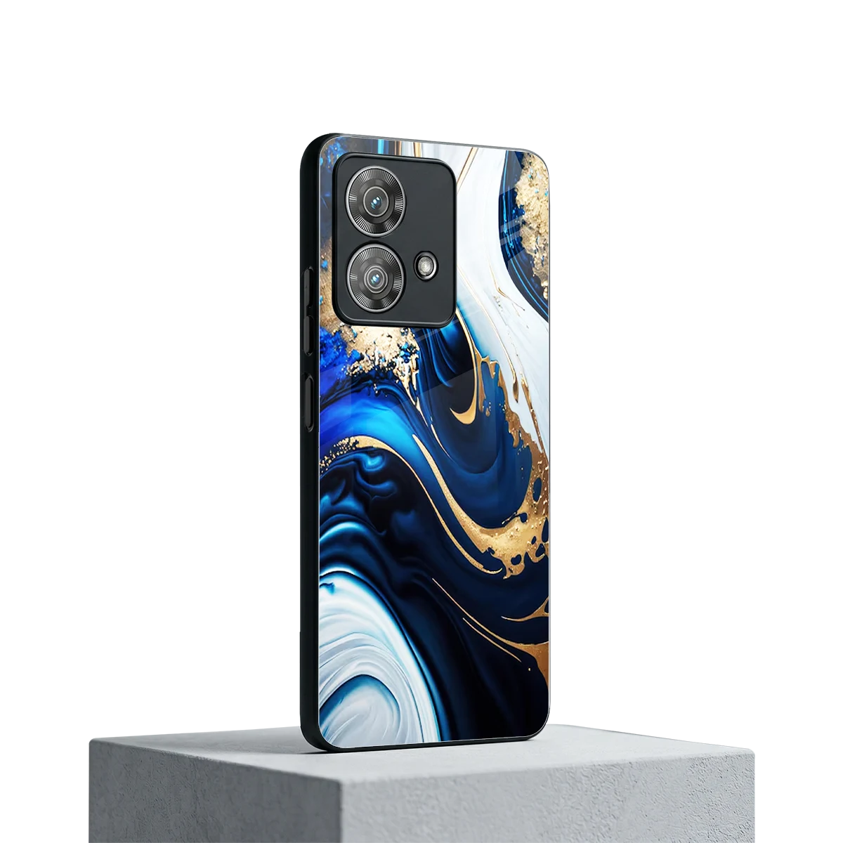 Arctic Flow motorola edge 40 neo 5g mobile cover | shockproof glass phone case