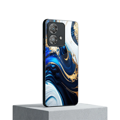Arctic Flow motorola edge 40 neo 5g mobile cover | shockproof glass phone case