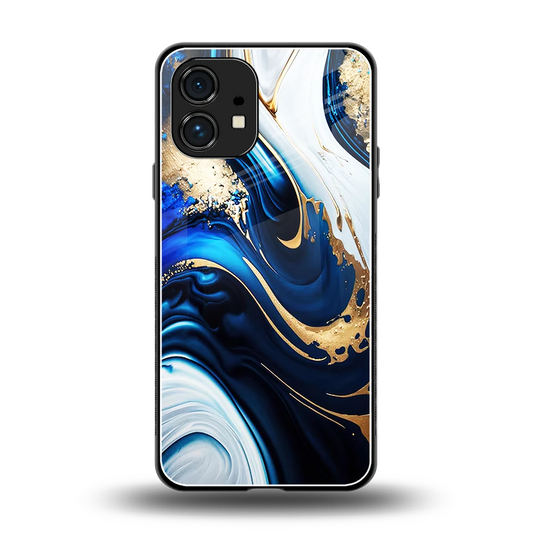 Arctic Flow back phone cover | glass case for nothing phone 1