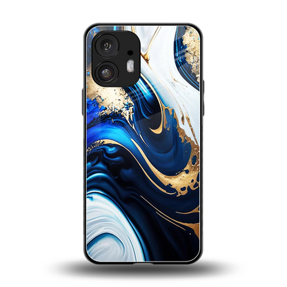 Arctic Flow back phone cover | glass case for nothing phone 2