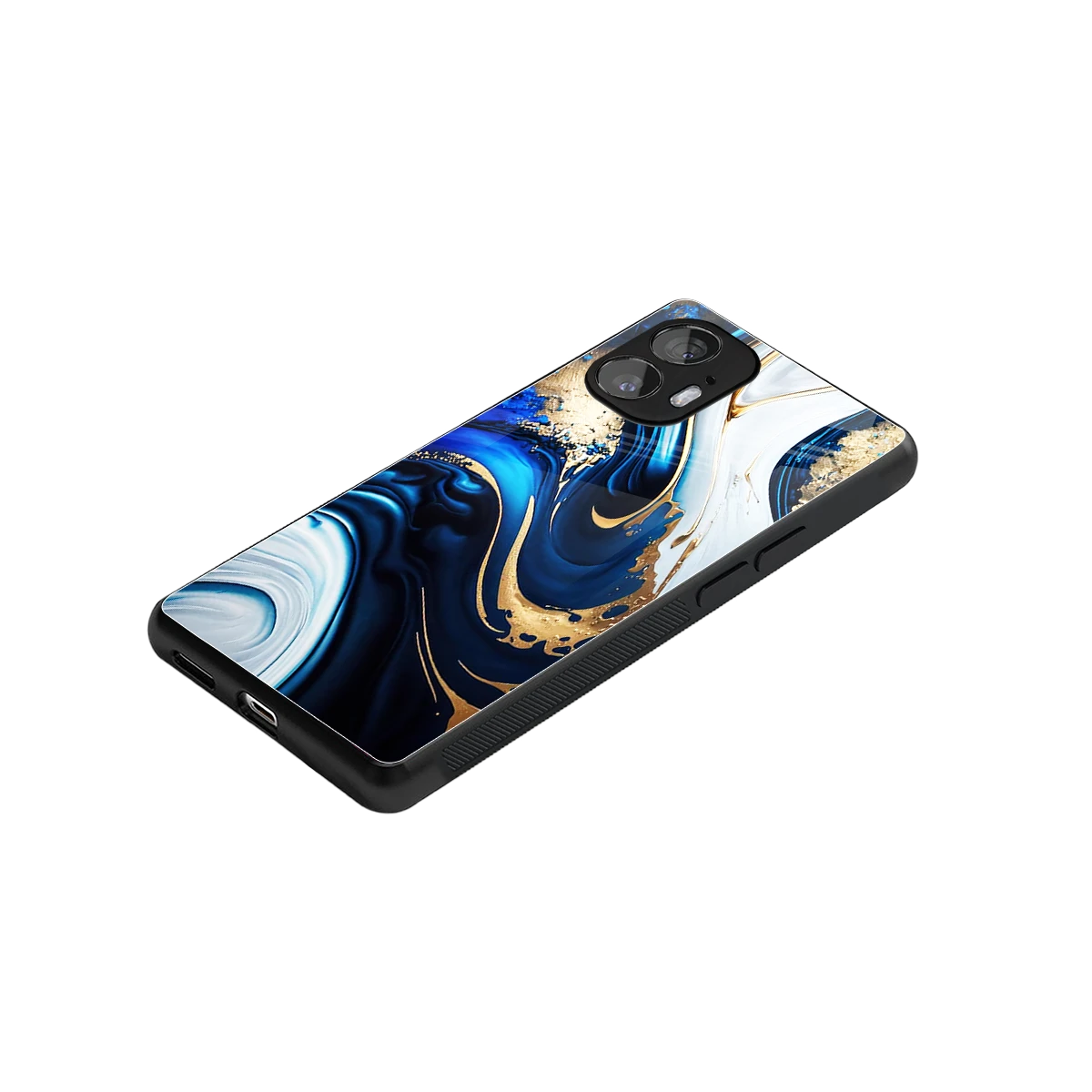Arctic Flow stylish phone case for nothing phone 2 | glossy glass and slim fit