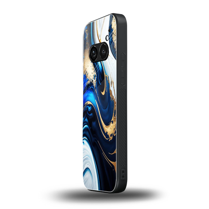 Arctic Flow nothing phone 2a plus mobile cover | shockproof glass phone case