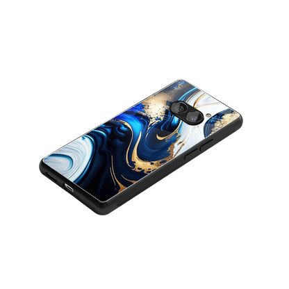 Arctic Flow stylish phone case for nothing phone 2a | glossy glass and slim fit
