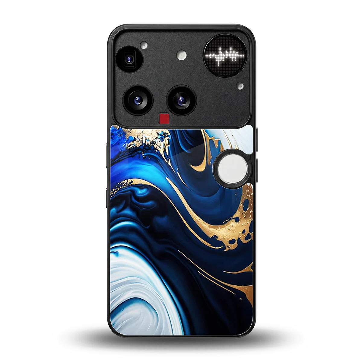 Arctic Flow back phone cover | glass case for nothing phone 3
