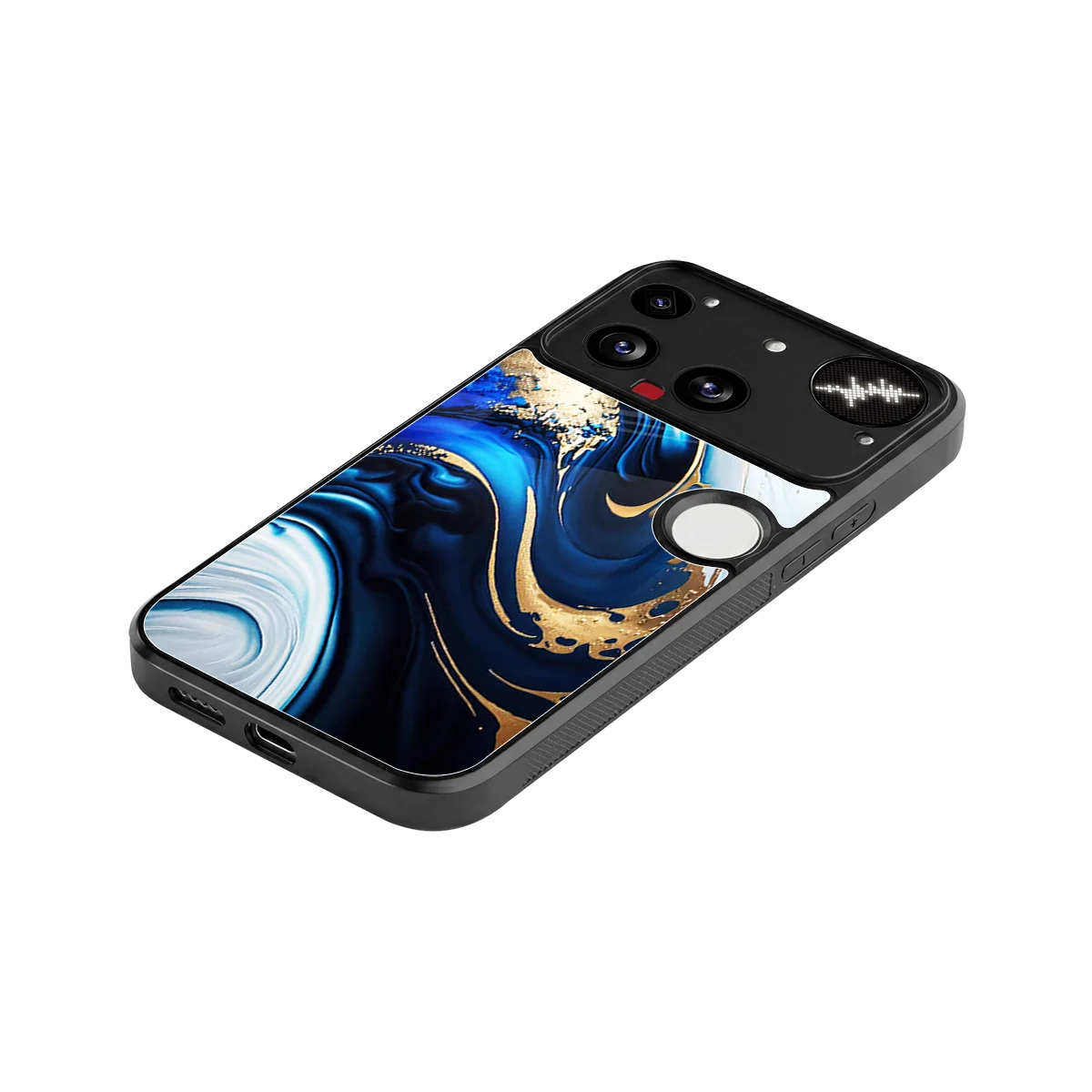 Arctic Flow stylish phone case for nothing phone 3 | glossy glass and slim fit
