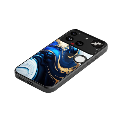Arctic Flow stylish phone case for nothing phone 3 | glossy glass and slim fit
