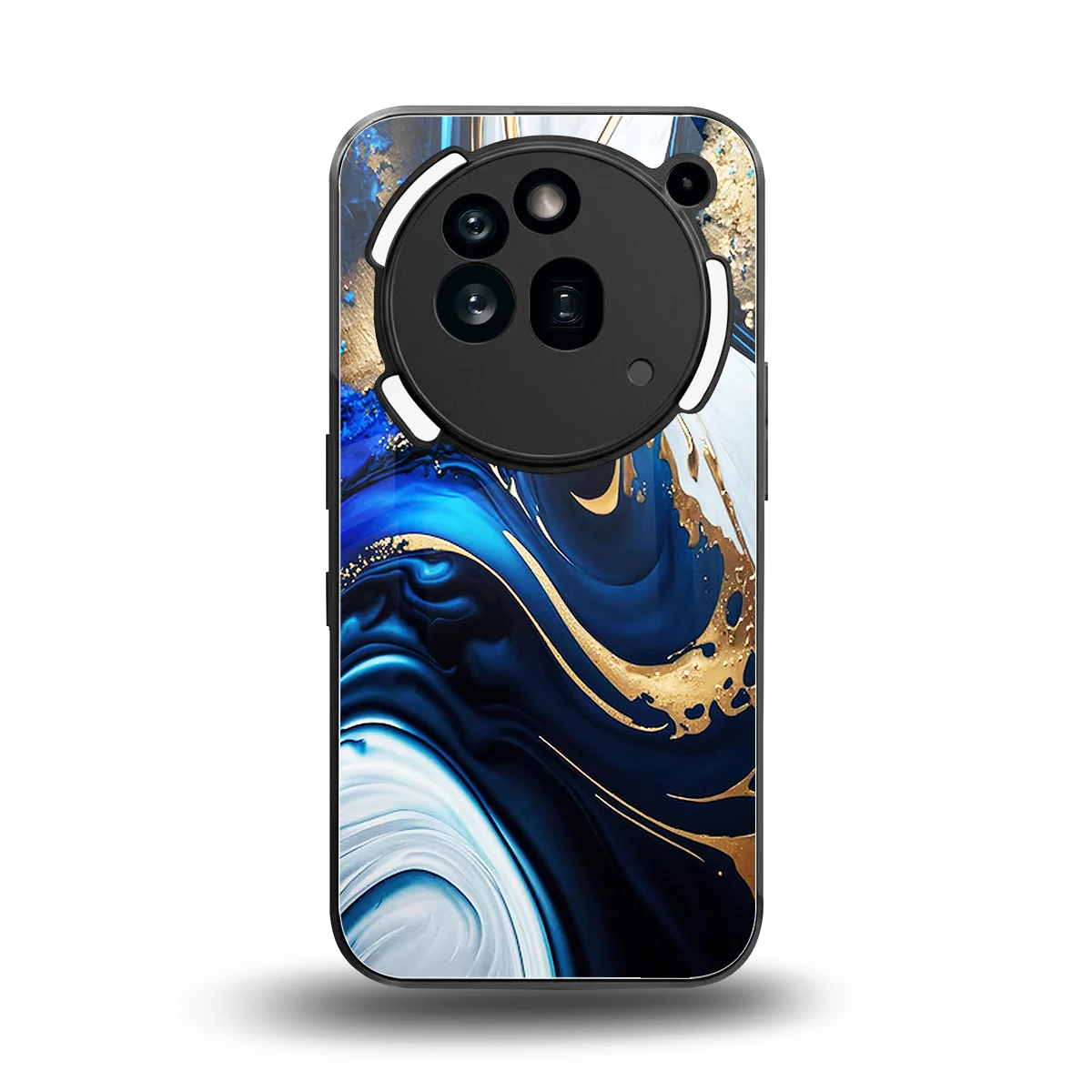 Arctic Flow back phone cover | glass case for nothing phone 3a pro