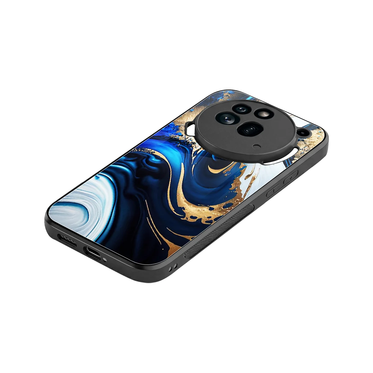 Arctic Flow stylish phone case for nothing phone 3a pro | glossy glass and slim fit